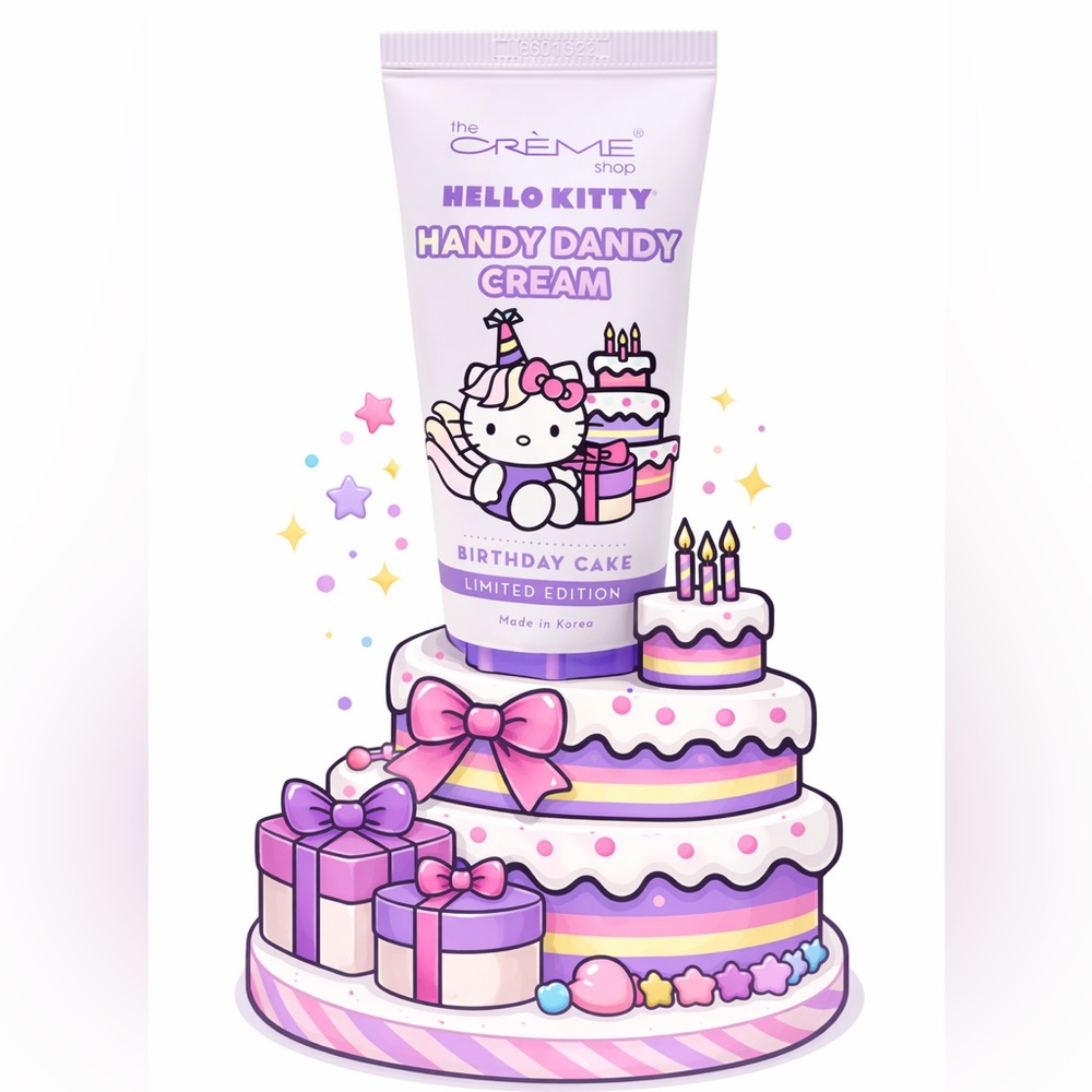 The Crème Shop - Limited Edition Birthday Cake Hello Kitty Cream